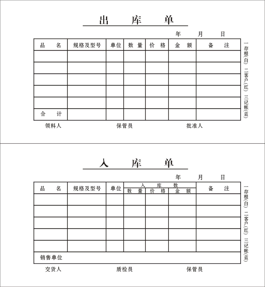 生产日报表定制出库单入库流程卡任务通知单计划领料单报表本印刷 - 图3