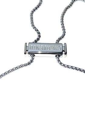 CHERIENIU满钻安卡项链欧美说唱小众项链