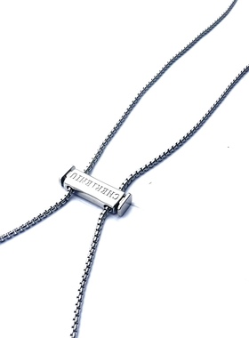 可调节简约项链CHERIENIU钛钢