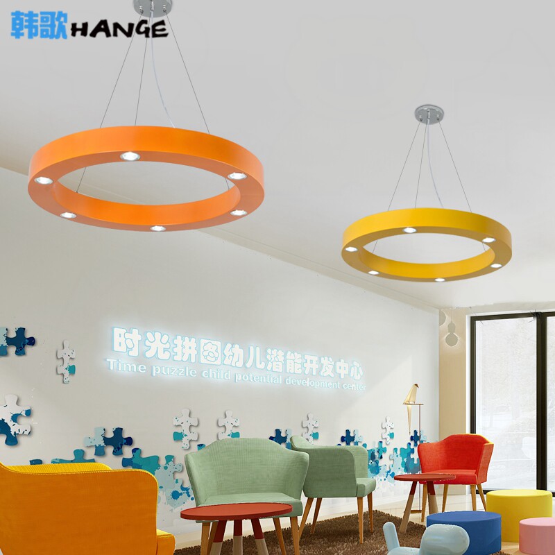 LED吊灯花朵卡通灯儿童灯创意幼儿园教室灯游乐园造型灯非标定制_虎窝淘