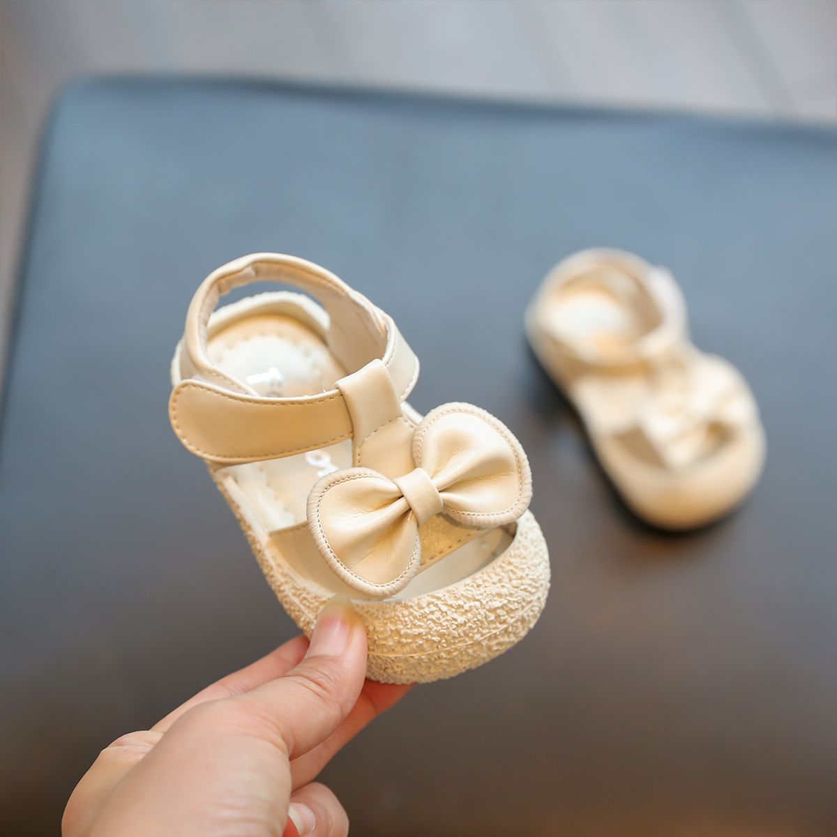 婴儿凉鞋女宝宝夏季软底婴幼儿学步鞋小宝宝公主鞋0一2岁女童鞋子