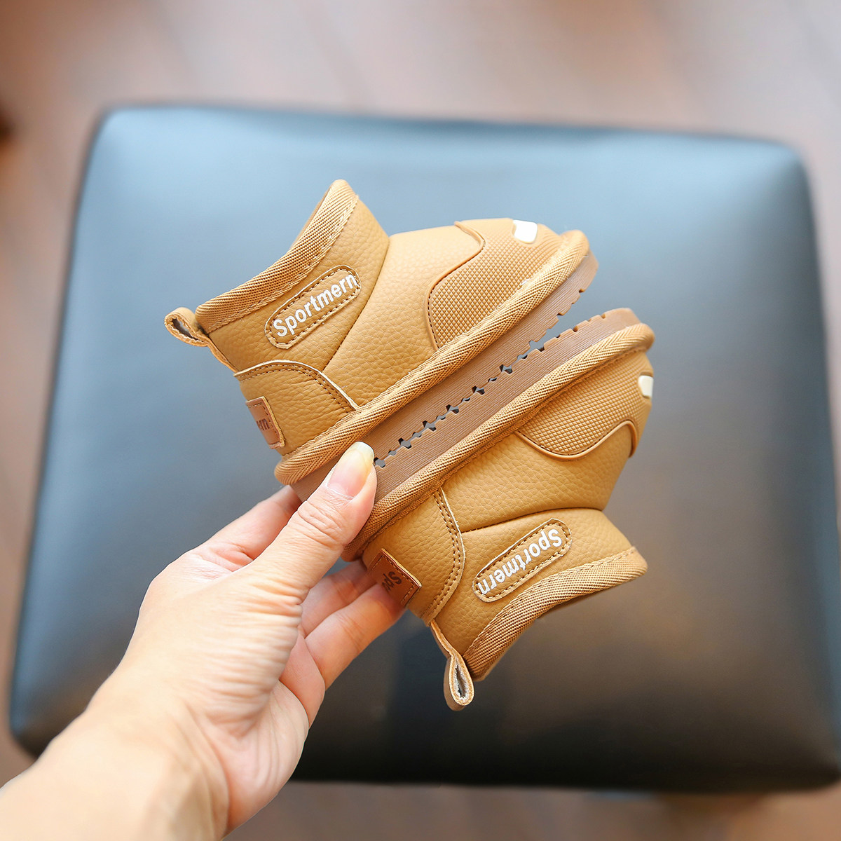 男童雪地靴冬季加绒加厚儿童棉鞋防水防滑软底男宝宝鞋子女童棉靴,淘宝优惠券,粉丝福利购,淘宝优惠卷