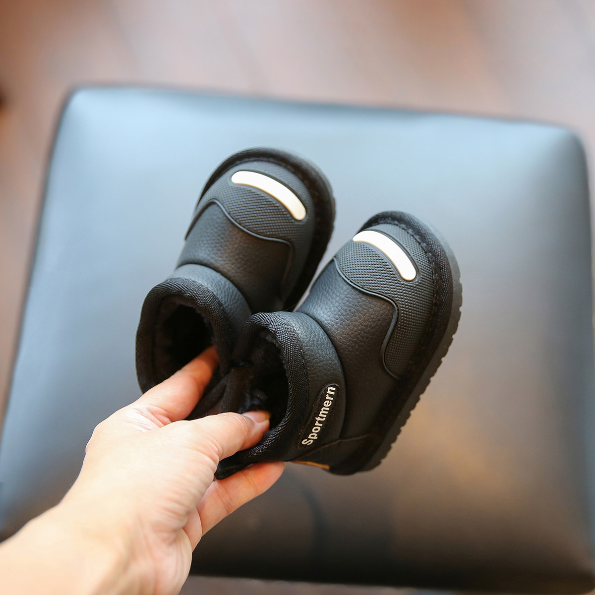 男童雪地靴冬季加绒加厚儿童棉鞋防水防滑软底男宝宝鞋子女童棉靴,淘宝优惠券,粉丝福利购,淘宝优惠卷