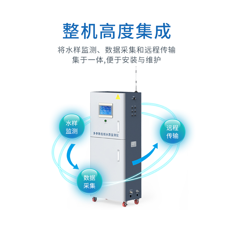 新款陆恒生物在线余氯PH电导率溶解氧浊度实时水质自动监测仪检测 - 图2