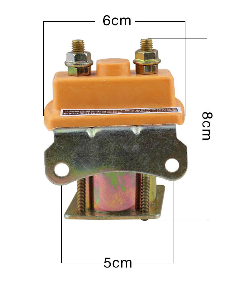 正品电动三轮车配件直流接触器24V36V48V60V72V继电器20个包邮 - 图1