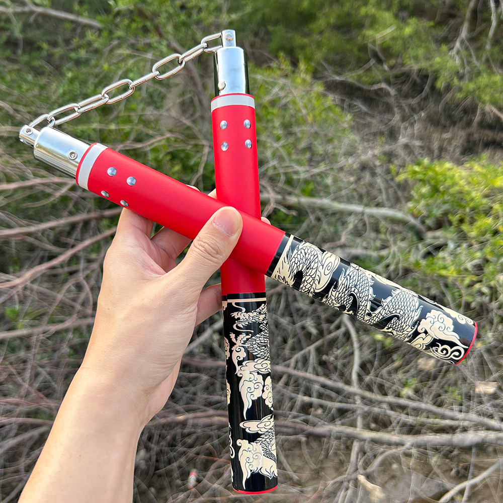 和平精英现货神龙双截棍和平精英地铁逃生吃鸡传世武装男孩玩具泡沫双节棍