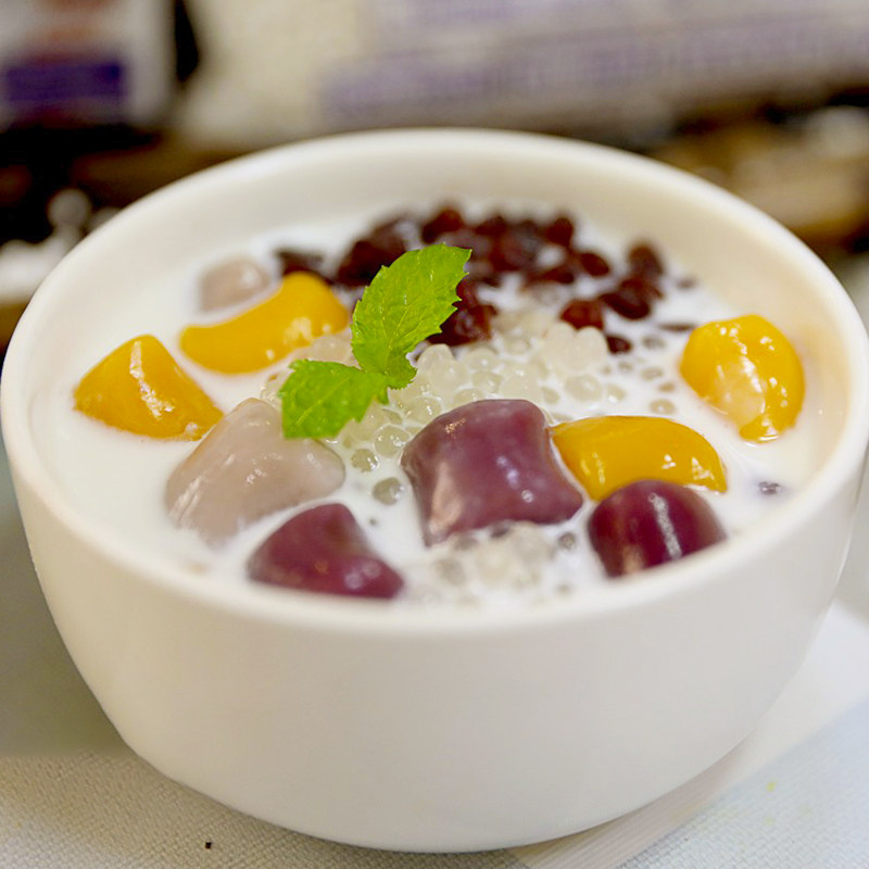 免煮西米奶茶店专用商用椰汁西米露杨枝甘露原料小西米罐头900g,淘宝优惠券,粉丝福利购,淘宝优惠卷