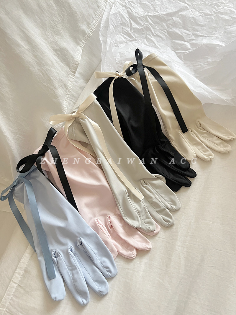 防晒手套女夏季冰丝凉感透气防紫外线薄款防滑手袖可触屏开车袖套,淘宝优惠券,粉丝福利购,淘宝优惠卷