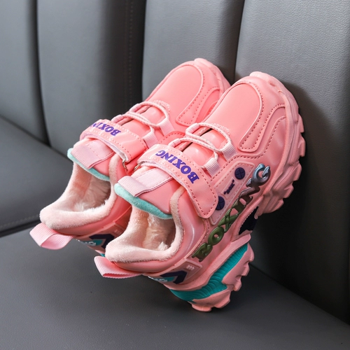 Утепленная детская демисезонная зимняя спортивная обувь, удерживающие тепло туфли, коллекция 2022, подходит для подростков