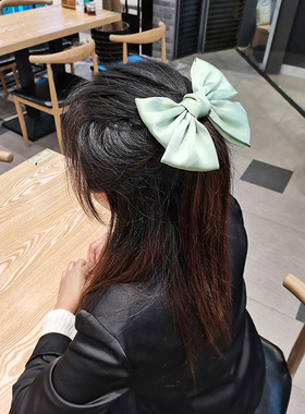 韩版学生后脑勺夹子中号大蝴蝶结