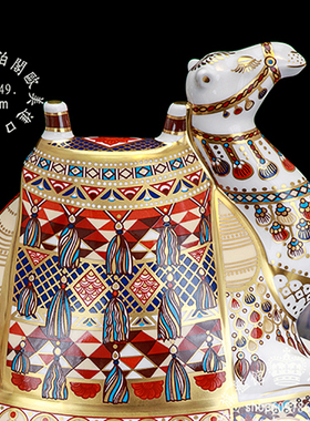 royalcrownderby骨瓷纸镇摆件