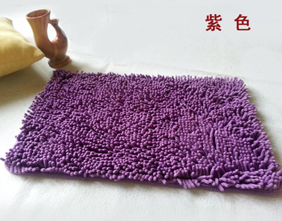 卫生间地垫卧室吸水脚垫家用雪尼尔防滑浴室门口厨房地毯门垫进门