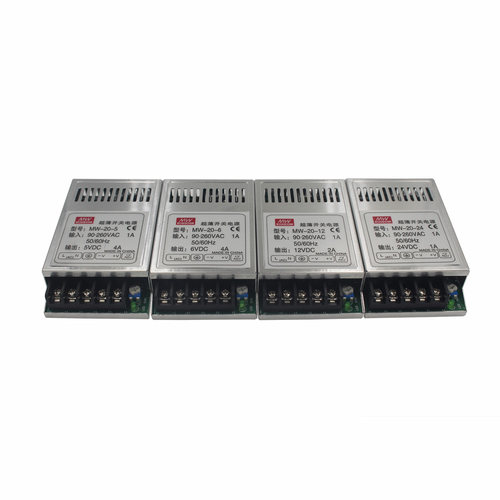 明伟开关电源 5V4A 12V2A 24V1A 20W超薄型开关电源宽压输入变压 - 图3