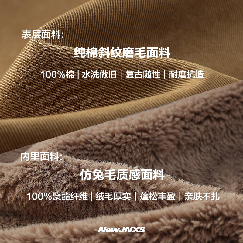 江南先生NewJNXS水洗Vintage全毛内里连帽毛领派克服棉服座山雕冬,淘宝优惠券,粉丝福利购,淘宝优惠卷