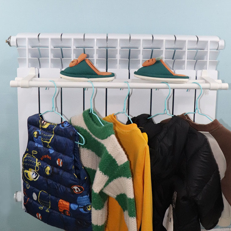 暖气片晾晒架专用置物架挂衣架杆子挂钩家用散热器烘烤干凉衣神器 - 图0