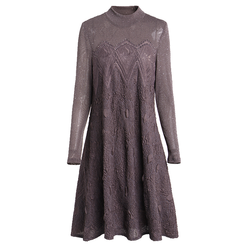 春秋新款长袖网纱t恤遮肚子打底衫 佰俪煊蕾丝衫/雪纺衫