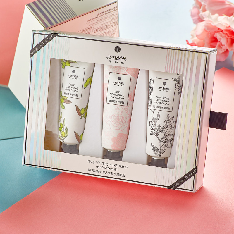 阿玛施滋润秋冬防干裂礼盒 阿玛施化妆品护手霜