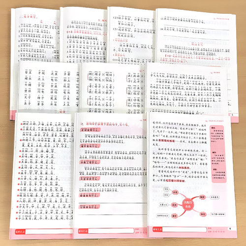 小学生语文专项训练大全全套的地得标点符号的用法字词句文学常识写作文技巧提升辅导书基础知识积累复习手册人教部编版通用练习册 - 图0