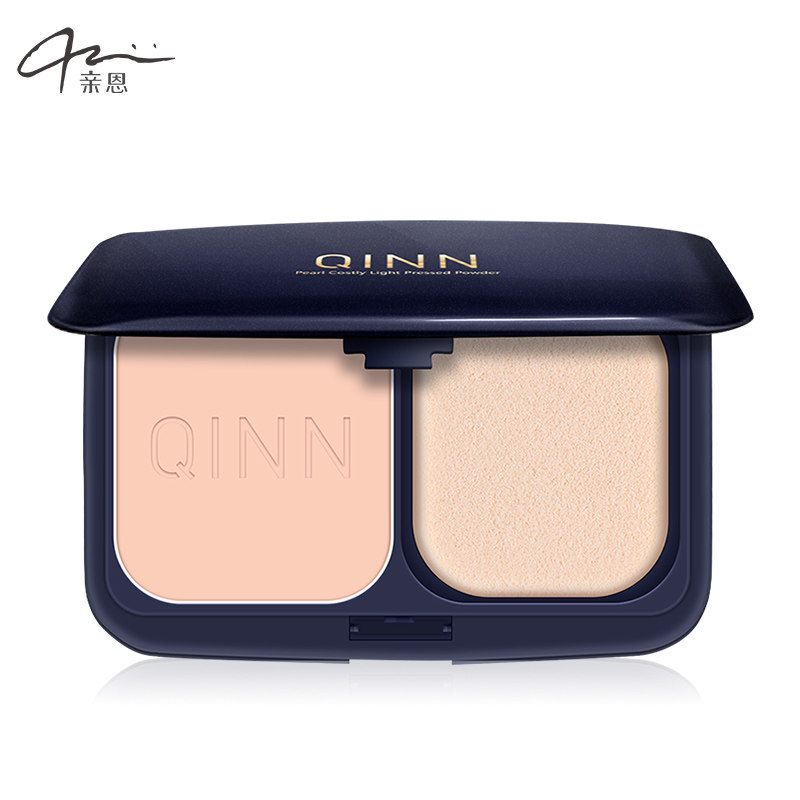 亲恩珍珠焕采玫瑰控油女蜜粉饼散粉 亲恩孕产妇bb霜