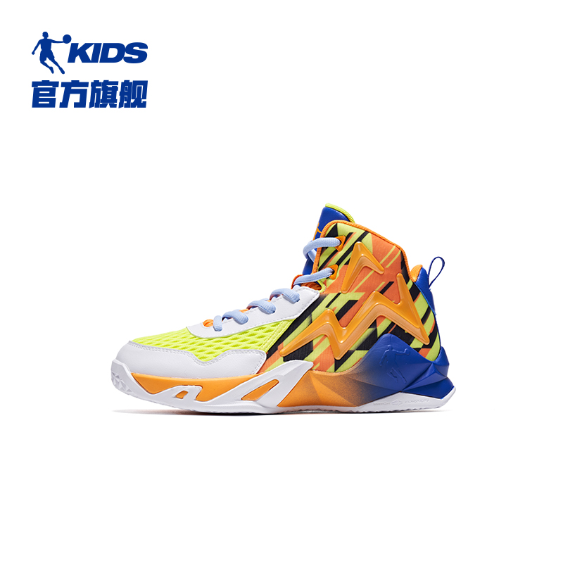 中国乔丹童鞋儿童篮球鞋防滑2024夏季小学生中大童运动鞋男童鞋子 - 图2