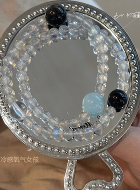 Eleven 天然月光石手链女款轻奢小众设计感高级闺蜜礼物送女友