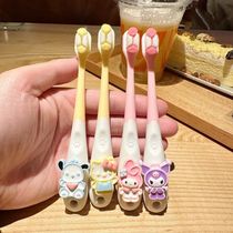 Baby Boy Soft Hair Diy Toothbrush 2-12 Year Old Infant Care Tooth Rabbit Breast Milk Toddler Child Fairy Tales Childrens toothbrush