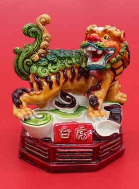 交趾陶青龙摆件吉祥龙招财家居装饰麒麟白虎朱雀玄武龙腾四海金龙