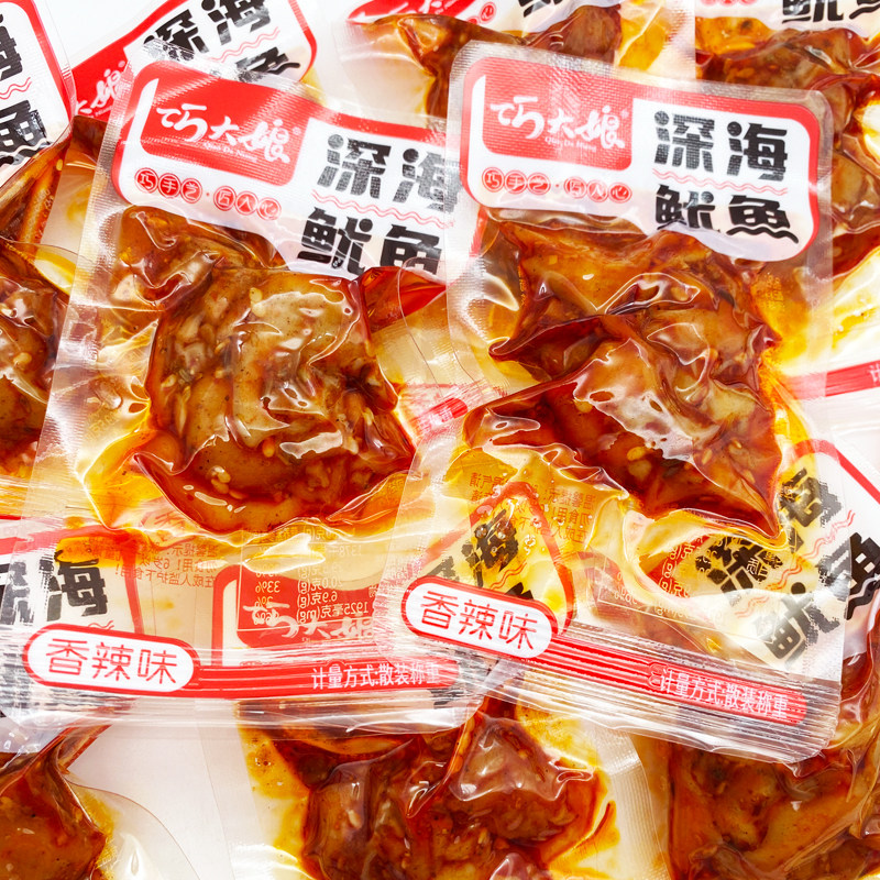 巧大娘深海散装称重500g湖南鱿鱼 我们都爱吃食品即食鱿鱼零食
