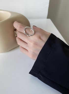 别样韩国时尚设计感镂空ins女戒