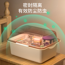 Thickened baby bottle containing box Leaching frame with lid anti-dust release Baby coveting tool cutlery bowl chopstick containing box