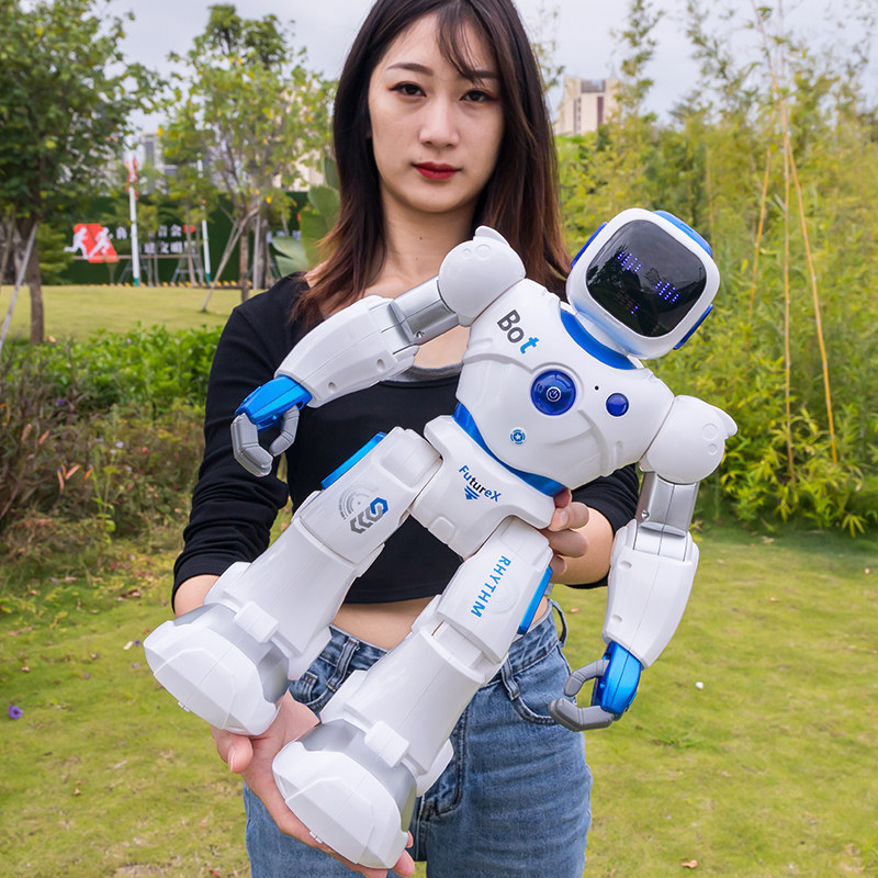 超大智能遥控机器人高科技互动玩具 酷比拉电动/遥控机器人