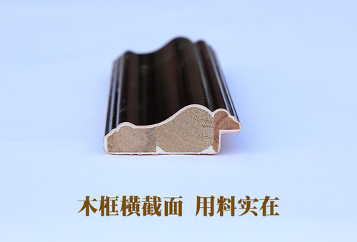 包邮实木欧式创意挂墙相框定制画框装裱300片1000片1500片拼图框 - 图3