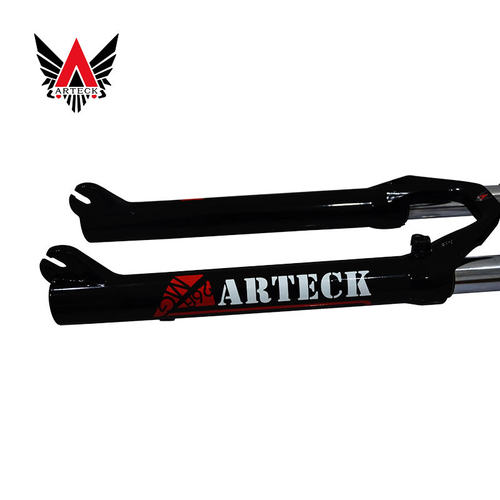 ARTECK山地车前叉自行车26寸27.5寸镁合金避震机械弹簧锁死减震器 - 图3