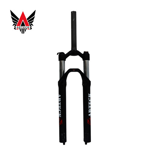 ARTECK山地车前叉自行车26寸27.5寸镁合金避震机械弹簧锁死减震器 - 图0