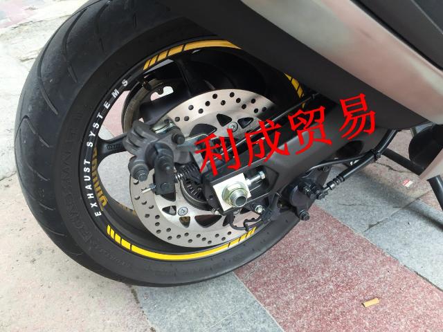 TMAX530/XMAX300/CBR600/G310R/AK550/MT-07/R6/FZ6天蝎版轮框贴 - 图3