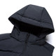 361 degree men's down vest with removable hood
