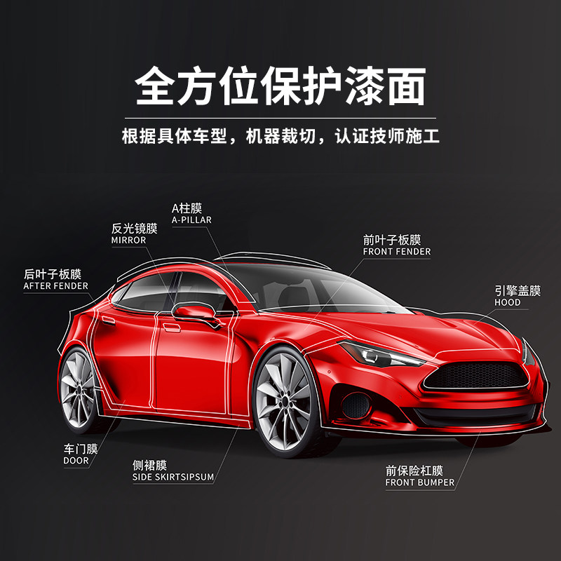 龙膜隐形车衣G1/G2/G0 TPU车衣汽车漆面保护膜防刮防蹭官方旗舰店,淘宝优惠券,粉丝福利购,淘宝优惠卷