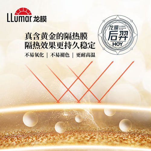 龙膜汽车玻璃膜车窗贴膜后羿70太阳膜防晒隔热防爆车膜官方旗舰店 - 图2