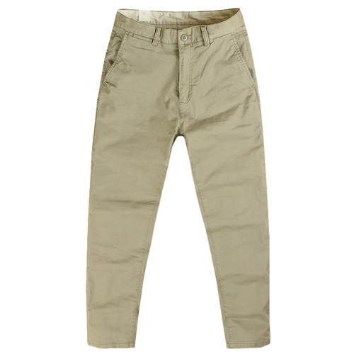 Ретро осенние эластичные штаны, в американском стиле, оверсайз, свободный прямой крой