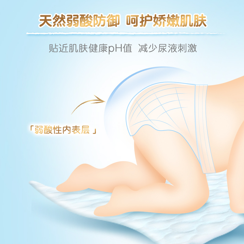 [尺码任选]妮飘Genki哆啦A梦婴儿纸尿裤