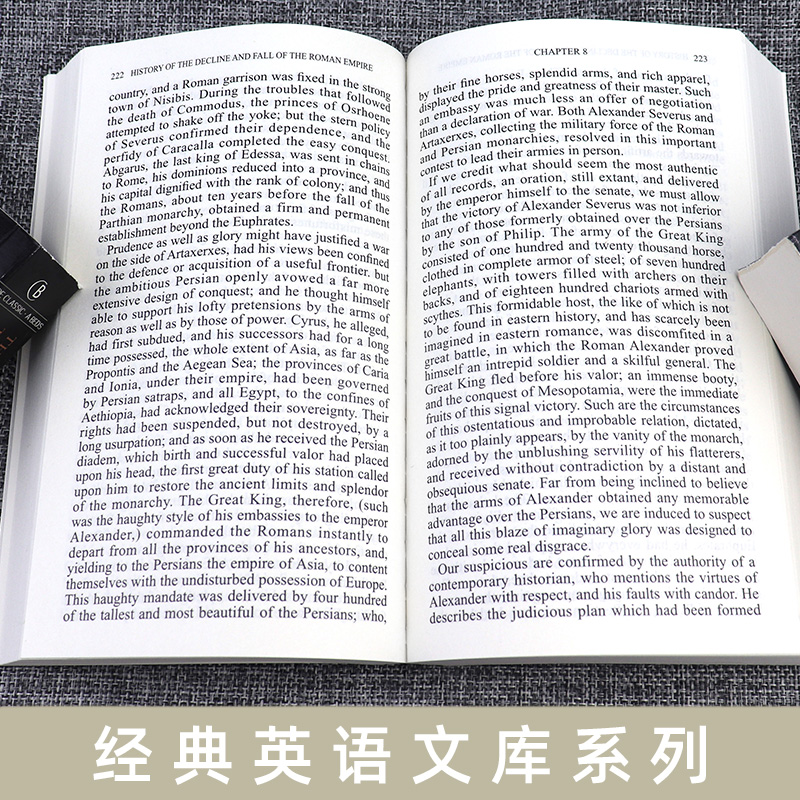 罗马帝国衰亡史 全套三册 英文原版 The History Of The Decline And Fall Of The Roman Empire 爱德华·吉本著 辽宁人民出版社 - 图1