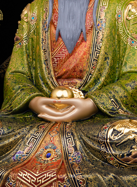 三清祖师爷神像道祖太上老君摆件