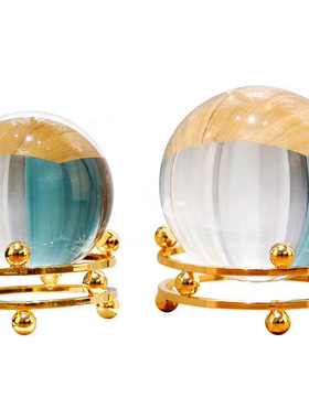 刺球海胆球家居轻奢装饰金属创意