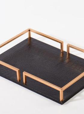 样板房间思考者新中式风金属摆件