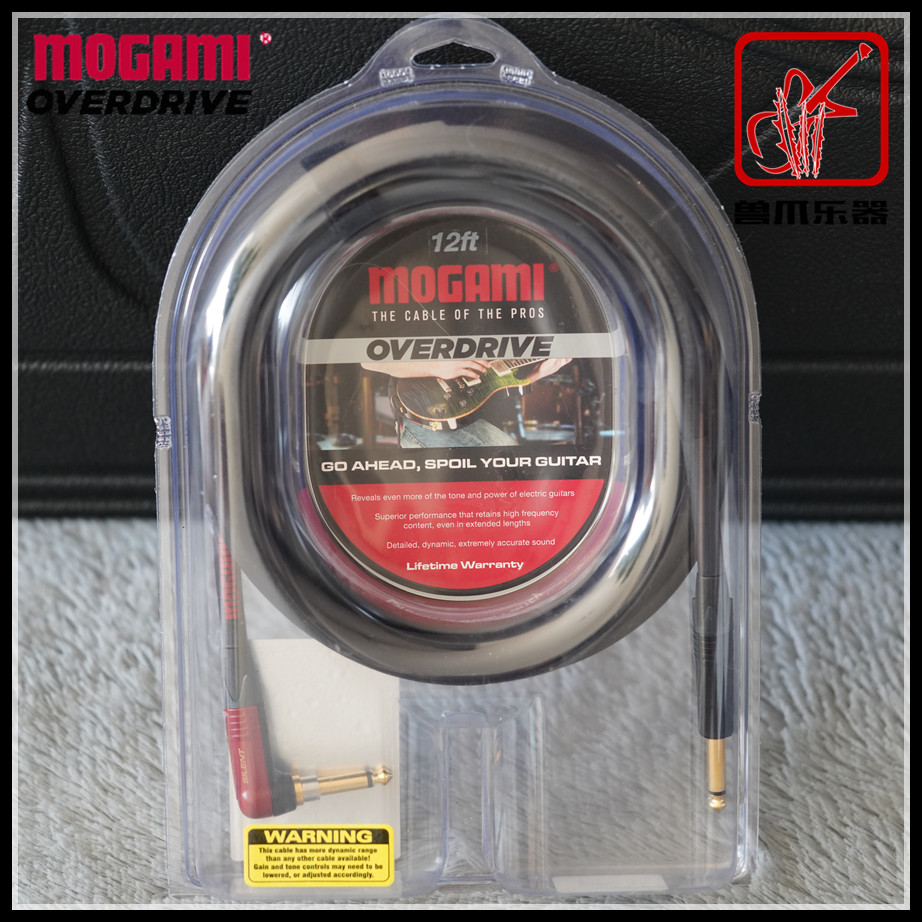 新品【兽爪乐器】Mogami GOLD系列2524原装电吉他乐器连接线静音-图1