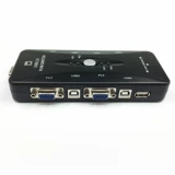 KVM Four -IN ​​-One Switch 3 -Port USB VGA -переключатель Клавиша диска и совместное использование мыши 4 в -1 коммутатор