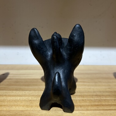 剑川黑陶董月畅黑陶云南大理丽江非遗特色元宝瓦猫摆件居家客厅