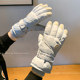 Baojilan women's ski gloves are warm, cold and windproof