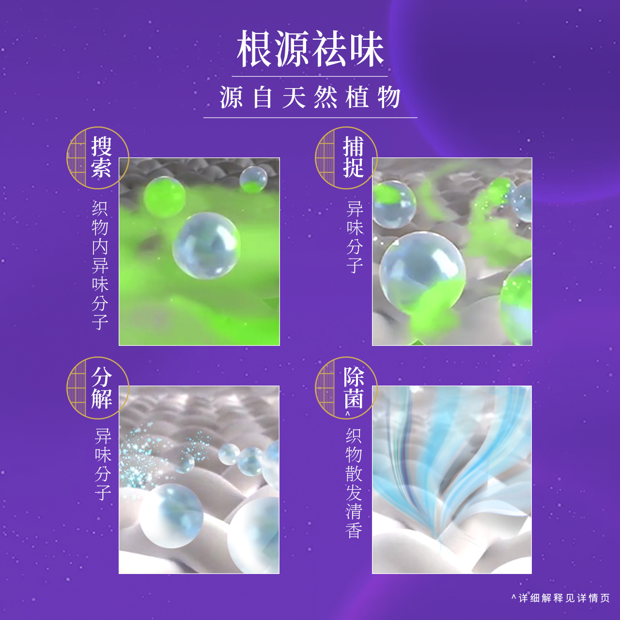 宝洁风倍清Febreze衣物香氛小清新瓶除臭除菌除味喷雾空气清新剂 - 图2