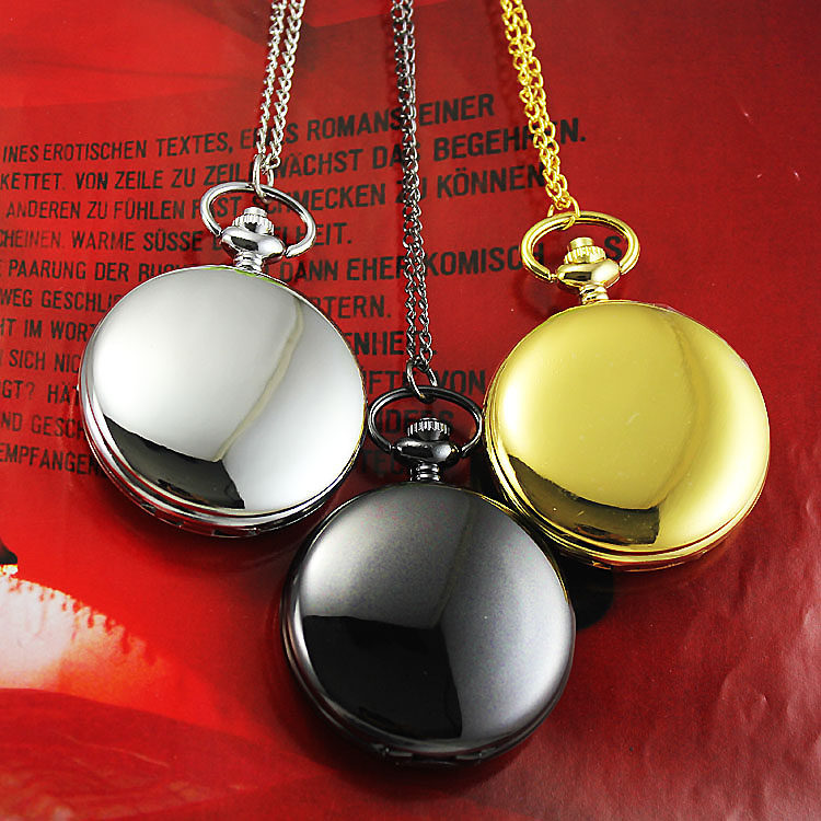 复古白领学生表潮流男女项链陀表 木川怀表